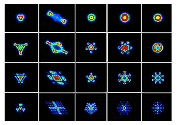 Fractal laser modes